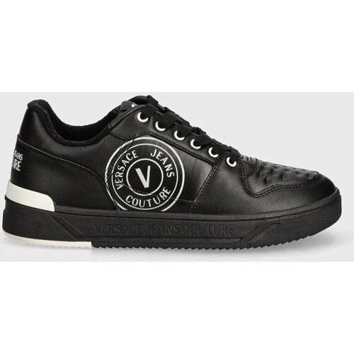 Schoenen Heren Sneakers Versace 77YA3SJ1 ZP356 Zwart