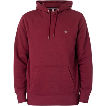 Textiel Heren Sweaters / Sweatshirts Gant Normale Shield-hoodie Rood