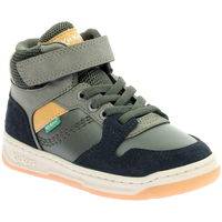 Schoenen Kinderen Hoge sneakers Kickers Kickado Groen