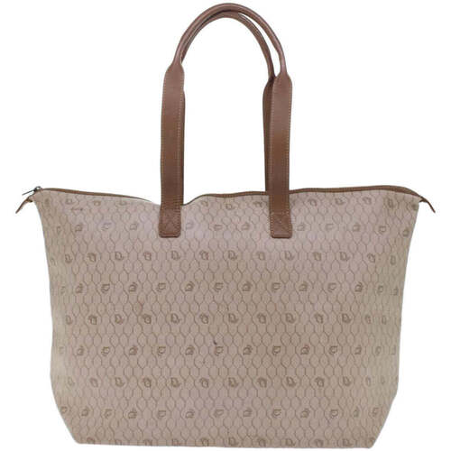 Tassen Dames Tote tassen / Boodschappentassen Dior Beige canvas draagtas van Christian Beige