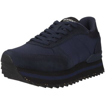 Schoenen Dames Derby & Klassiek Woden  Blauw