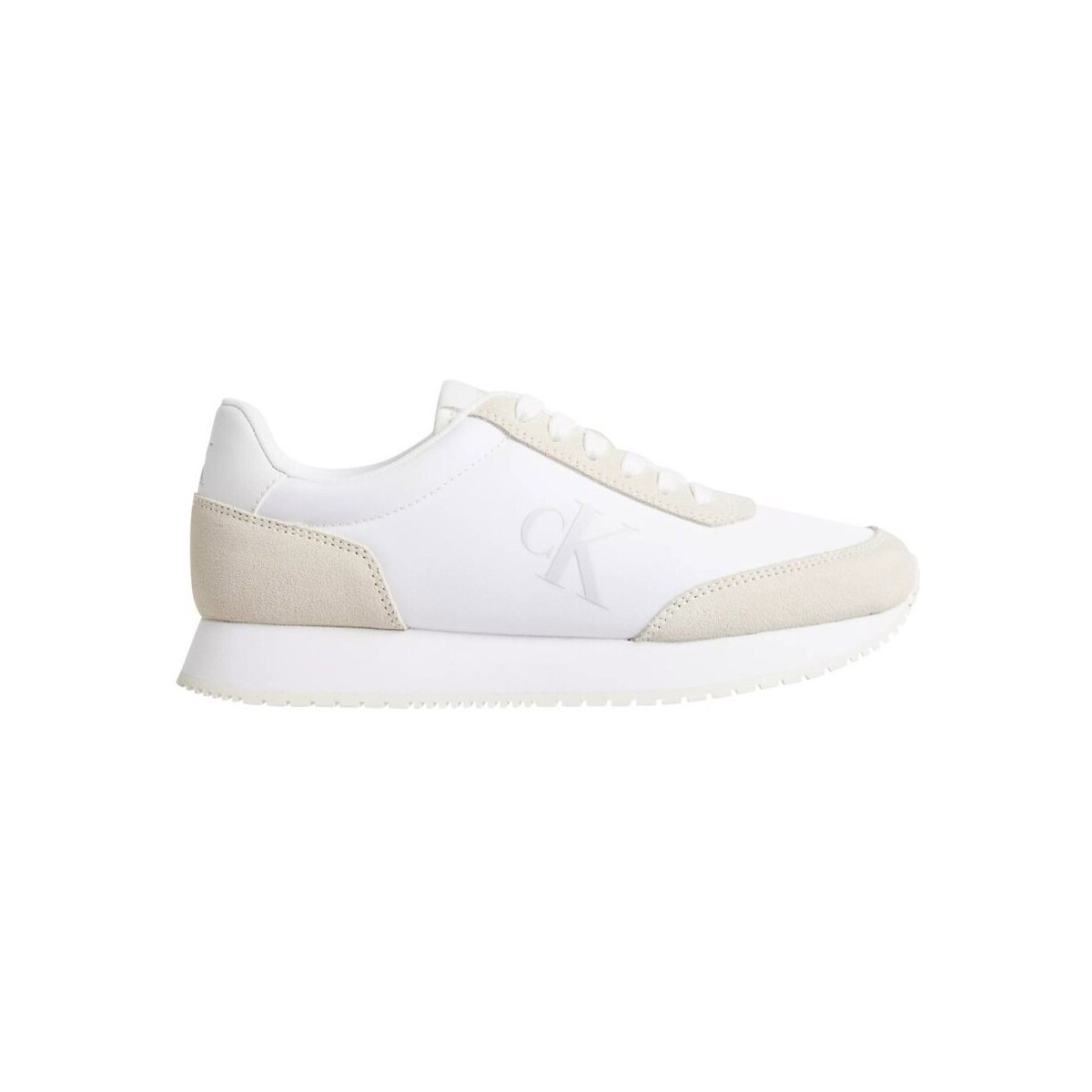 Schoenen Dames Sneakers Calvin Klein Jeans YW0YW01615 0LA Wit