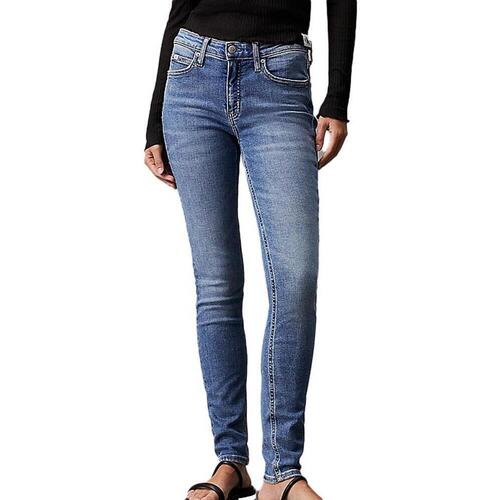 Textiel Dames Skinny Jeans Calvin Klein Jeans  Blauw