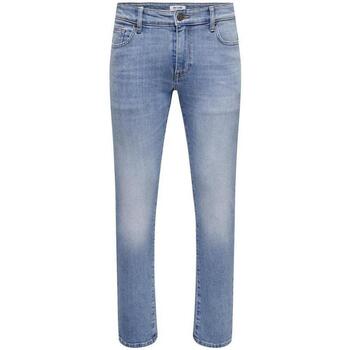 Textiel Heren Skinny jeans Only & Sons   Blauw