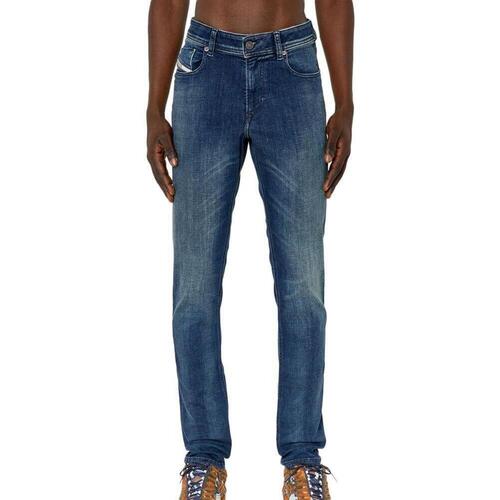 Textiel Heren Straight jeans Diesel  Blauw