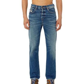 Textiel Heren Straight jeans Diesel  Blauw