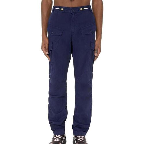 Textiel Heren Broeken / Pantalons Diesel  Blauw