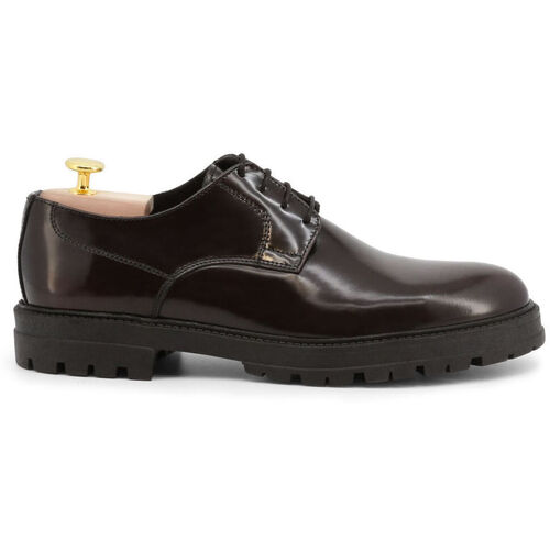 Schoenen Heren Derby & Klassiek Duca Di Morrone Italo - Leather Burgun Rood