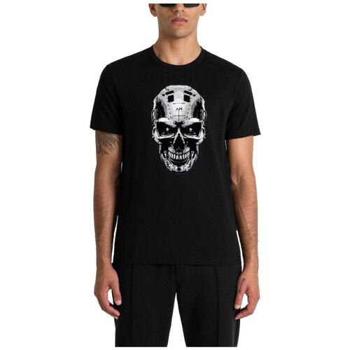 Textiel Heren T-shirts korte mouwen Antony Morato  Zwart