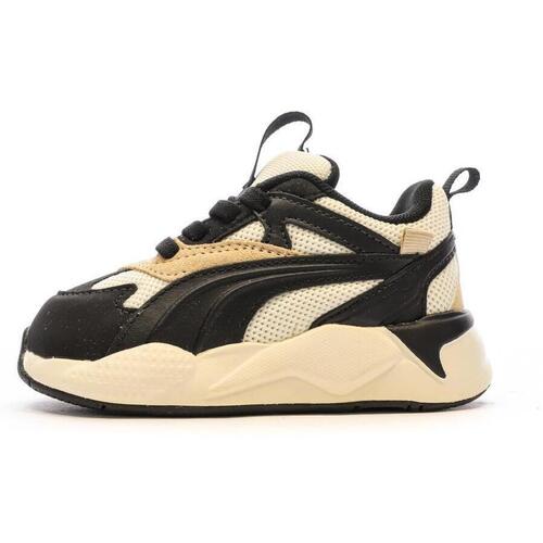 Schoenen Jongens Lage sneakers Puma  Beige