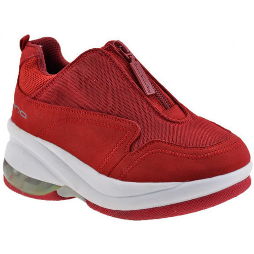 Schoenen Kinderen Sneakers Fornarina Up  Zip Rood