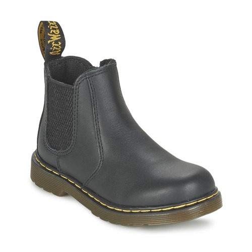 Schoenen Kinderen Laarzen Dr. Martens 2976 Chelsea Junior Zwart