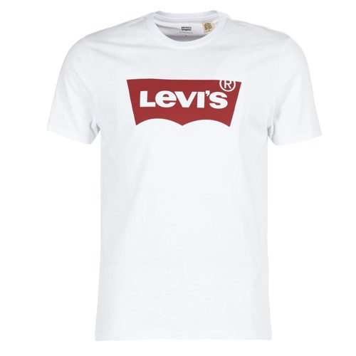 Textiel Heren T-shirts korte mouwen Levi's GRAPHIC SET-IN Wit