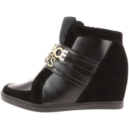 Schoenen Dames Sneakers Versace LINEA SNEAKER DIS A3 Zwart