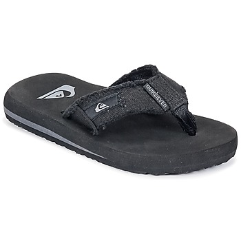 Schoenen Jongens Teenslippers Quiksilver MONKEY ABYSS YT B SNDL XKKC Zwart