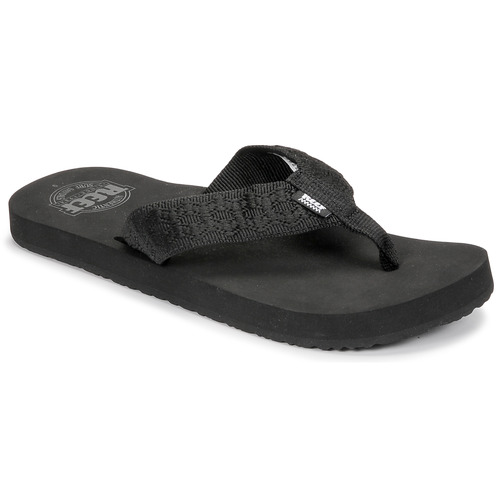 Schoenen Heren Teenslippers Reef SMOOTHY Zwart