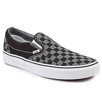 Schoenen Heren Instappers Vans Classic Slip-On Zwart / Grijs