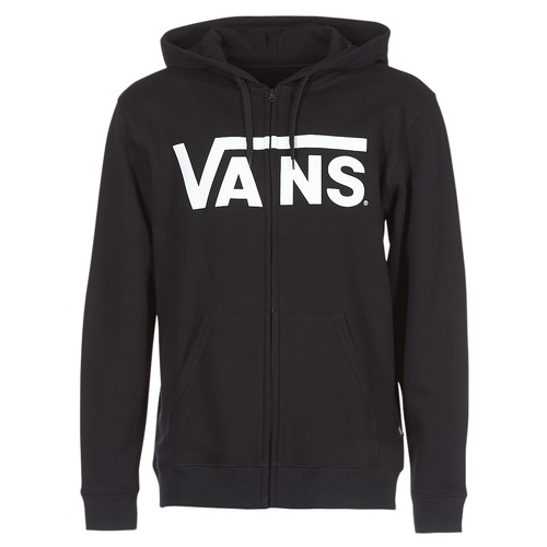 Textiel Heren Sweaters / Sweatshirts Vans VANS CLASSIC ZIP HOODIE Zwart