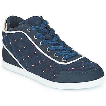 Schoenen Dames Hoge sneakers André KINGDOM Blauw