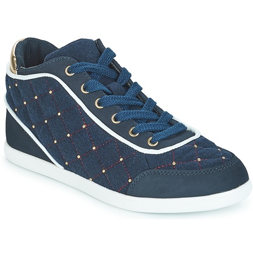 Schoenen Dames Hoge sneakers André KINGDOM Blauw