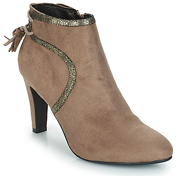 Schoenen Dames Laarzen André AUREL Beige