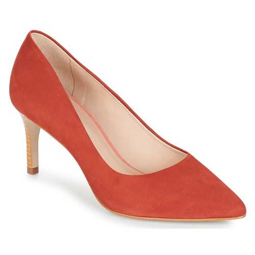 Schoenen Dames pumps André SCARLET Rood / Oranje