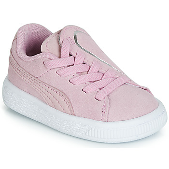 Buty Dziewczynka Trampki niskie Puma INF SUEDE CRUSH AC.LILAC Lila