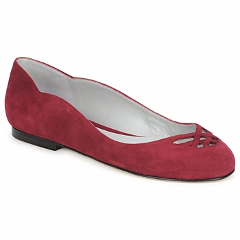 Buty Damskie Baleriny Fred Marzo MOMONE FLAT Bordeaux