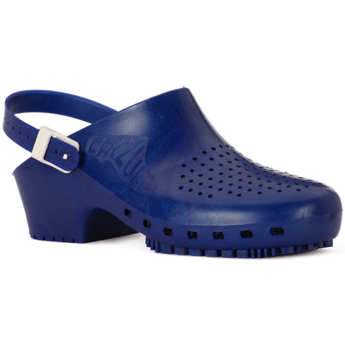 Buty Klapki Calzuro S BLU METAL CINTURINO Niebieski