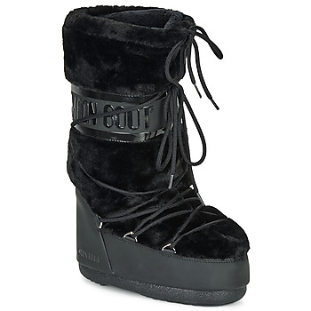 Buty Damskie Śniegowce Moon Boot MOON BOOT CLASSIC FAUX FUR Czarny