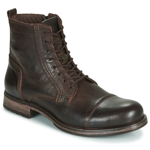 Buty Męskie Buty za kostkę Jack & Jones JFW RUSSEL LEATHER Brązowy