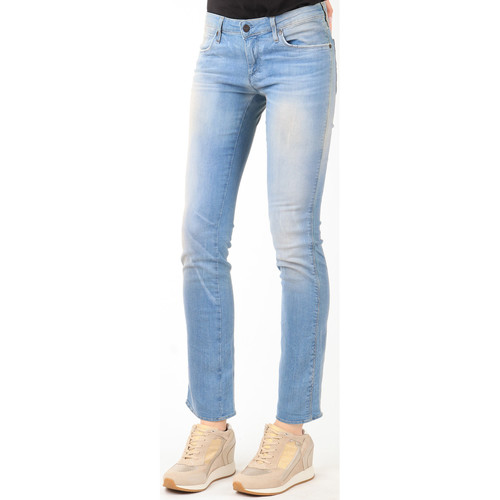 tekstylia Damskie Jeansy straight leg Wrangler Jeansy  Vintage Dusk 258ZW16M 