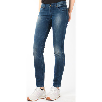 tekstylia Damskie Jeansy skinny Wrangler Jeansy  Hailey Slim W22T-XB-23C Niebieski