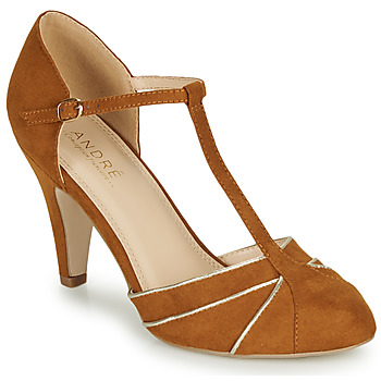 Buty Damskie Czółenka André JULIETTE Camel