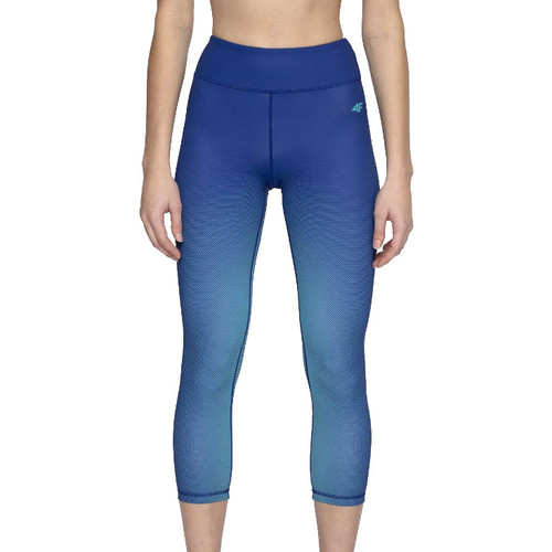 tekstylia Damskie Legginsy 4F Women's Functional Trousers Niebieski