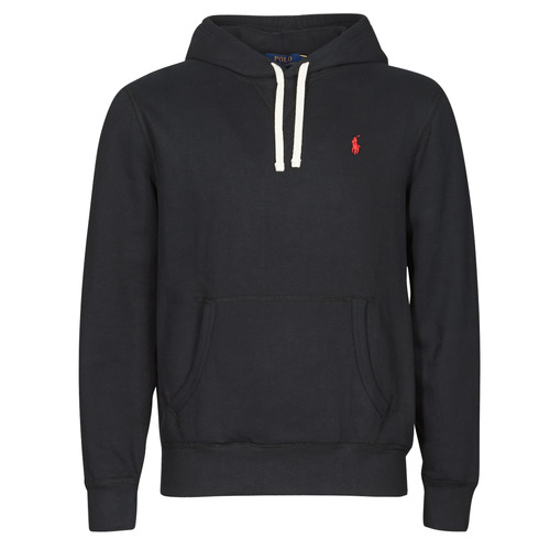 tekstylia Męskie Bluzy Polo Ralph Lauren SWEATSHIRT EN MOLLETON Czarny