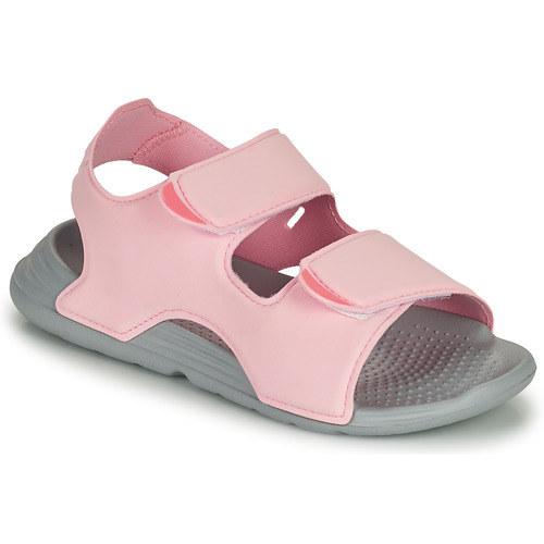 Buty Dziewczynka Sandały adidas Performance SWIM SANDAL C Różowy