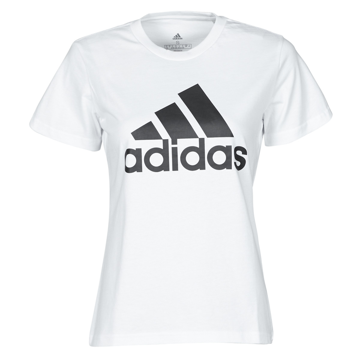 tekstylia Damskie T-shirty z krótkim rękawem Adidas Sportswear W BL T Biały