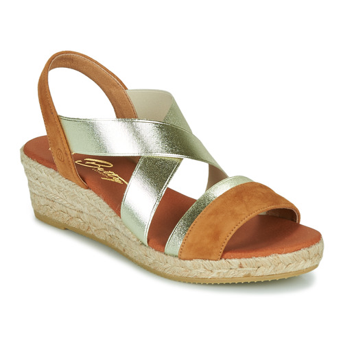 Buty Damskie Espadryle Betty London OLINDRE Cognac