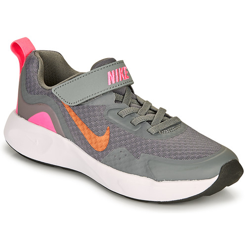 Buty Dziewczynka Multisport Nike WEARALLDAY PS Szary / Różowy