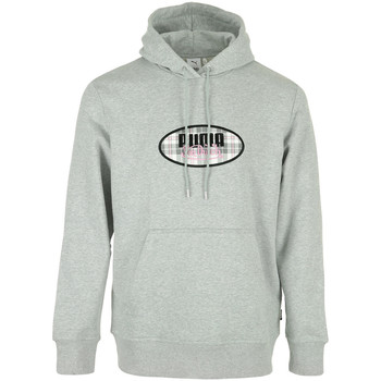 tekstylia Męskie Bluzy Puma Von Dutch Hoodie Szary