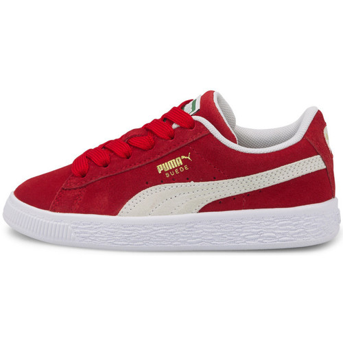 Buty Dziecko Trampki Puma Suede classic xxi ps Czerwony