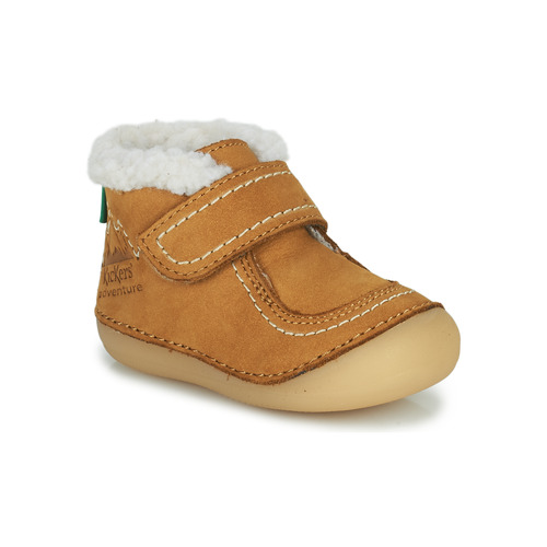 Buty Dziecko Buty za kostkę Kickers SOMOONS Camel