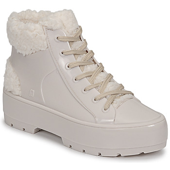 Buty Damskie Buty za kostkę Melissa MELISSA FLUFFY SNEAKER AD Beżowy / Biały