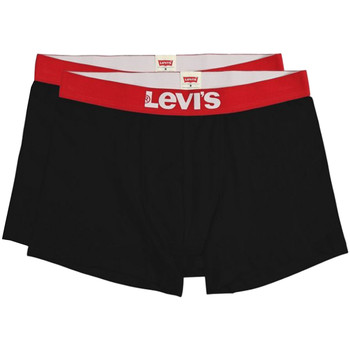 Bielizna Męskie Bokserki Levi's Boxer 2 Pairs Briefs Czarny