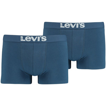 Bielizna Męskie Bokserki Levi's Boxer 2 Pairs Briefs Niebieski