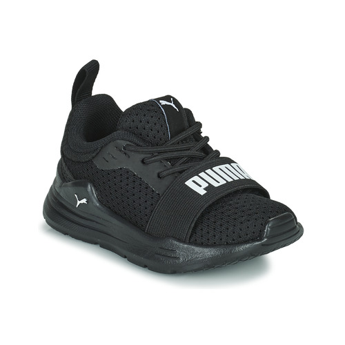 Buty Dziecko Multisport Puma Wired Run AC Inf Czarny / Biały