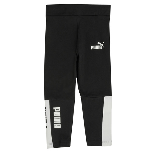 tekstylia Dziewczynka Legginsy Puma PUMA POWER COLORBLOCK HIGH WAIST LEGGING Czarny