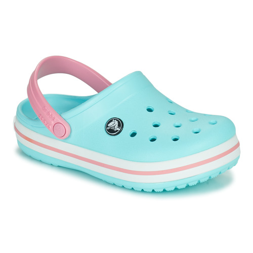 Buty Dziewczynka Chodaki Crocs CROCBAND CLOG K Niebieski / Różowy