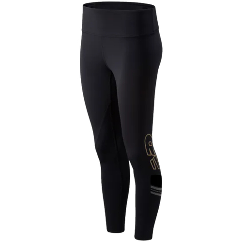 tekstylia Damskie Legginsy New Balance Achiever 7/8 Tight Czarny